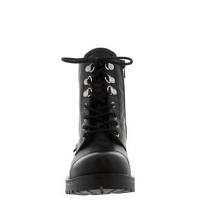 Carl Scarpa Blanca Black Leather Ankle Boots